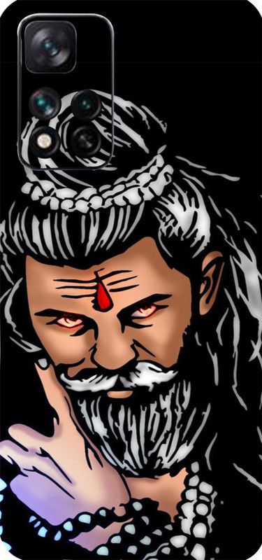 Mclaxa Mahakal Fans Mobile Back Skin.., Redmi11i Mobile Skin  (Mahakal Fans Skin With Super Matte Finish..)