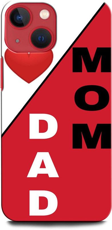 GRAFIQE Back Cover for APPLE iPhone 12 Mini MOTHER, MAA, FATHER, LIFE LINE, I LOVE MY MOM DAD  (Multicolor, Shock Proof, Pack of: 1)