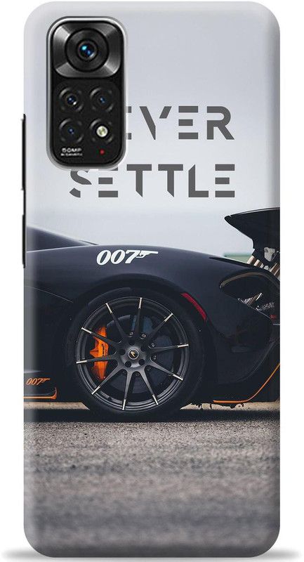 Loffar Back Cover for Mi Redmi Note 11  (Grey, Shock Proof, Pack of: 1)