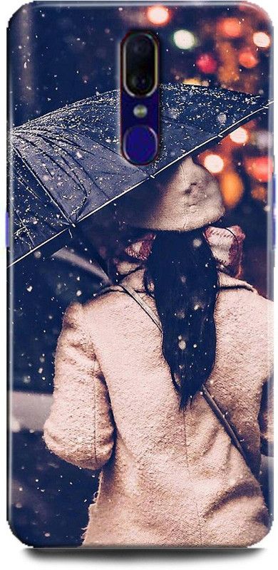 FIKORA Back Cover for OPPO F11/CPH1911 LOVE PRINTED  (Multicolor, Hard Case, Pack of: 1)