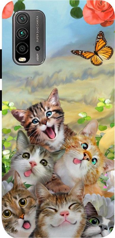 PRATEEKSH Back Cover for Redmi 9 Power(M2010J19SI, M2010J19SL  (Multicolor, Dual Protection, Pack of: 1)