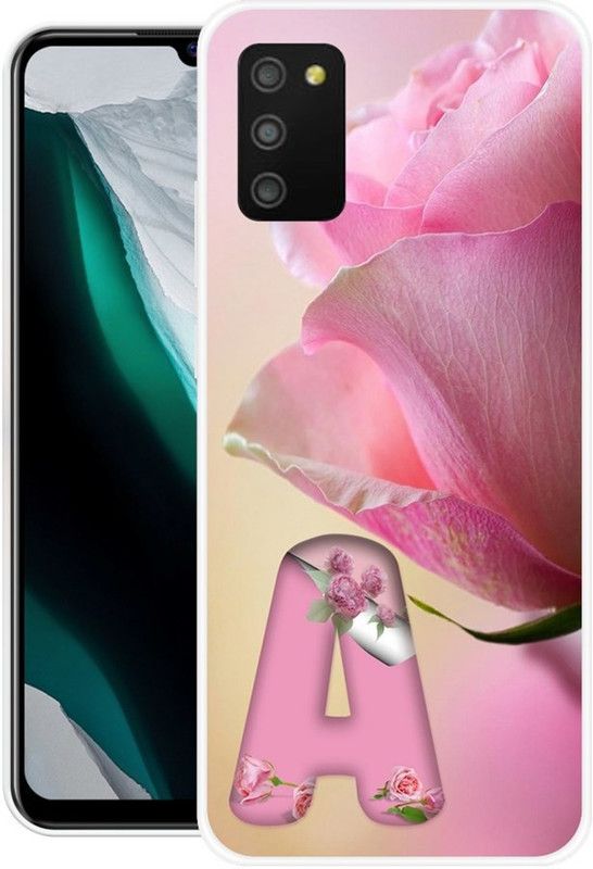 NEVYZAP Back Cover for Samsung Galaxy M02s, Samsung Galaxy F02s, Samsung Galaxy A02s,  (Beige, Pink, Grip Case, Silicon)