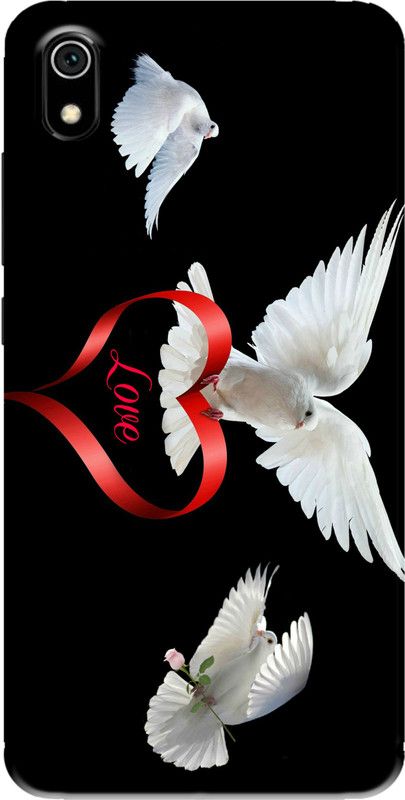 RJ14 (Online) Back Cover for Redmi 7A  (Multicolor, Grip Case, Silicon, Pack of: 1)