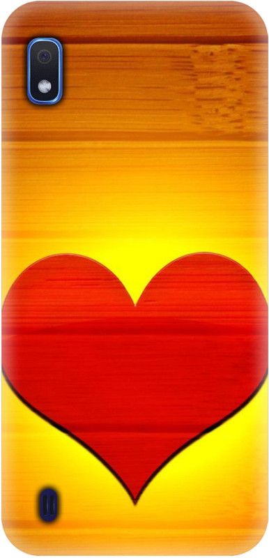Smutty Back Cover for Samsung Galaxy A10, SM-A105F, SM-A105G - Heart Print  (Multicolor, Hard Case, Pack of: 1)