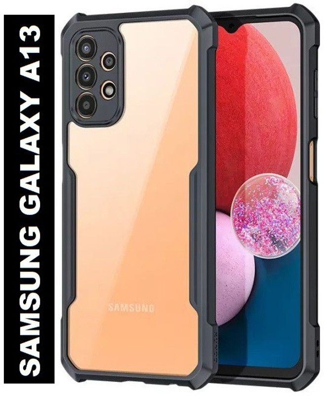 KWINE CASE Back Cover for Samsung Galaxy A13, Samsung Galaxy A13 4G  (Black, Shock Proof, Pack of: 1)