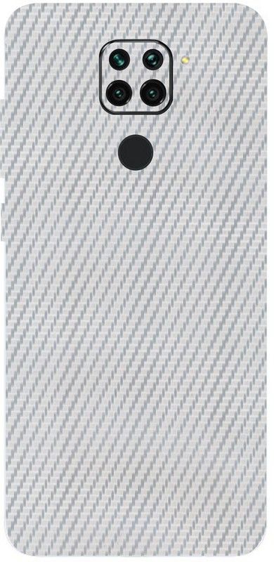 AsSkin Redmi 10X, redmi 10x Mobile Skin  (Ultra Super Silver Carbon Fiber With High Matte Finish..,)