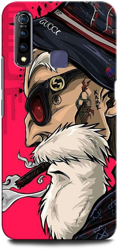 GRAFIQE Back Cover for Vivo Z1Pro 1951/PD1911F_EX MASTERROSHI, ANAMIE, SMOKYOLDMAN, DRAGONBALLZ  (Multicolor, Shock Proof, Pack of: 1)