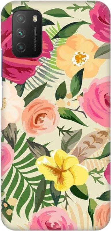 COBIERTAS Back Cover for Poco M3  (Multicolor, Hard Case, Pack of: 1)