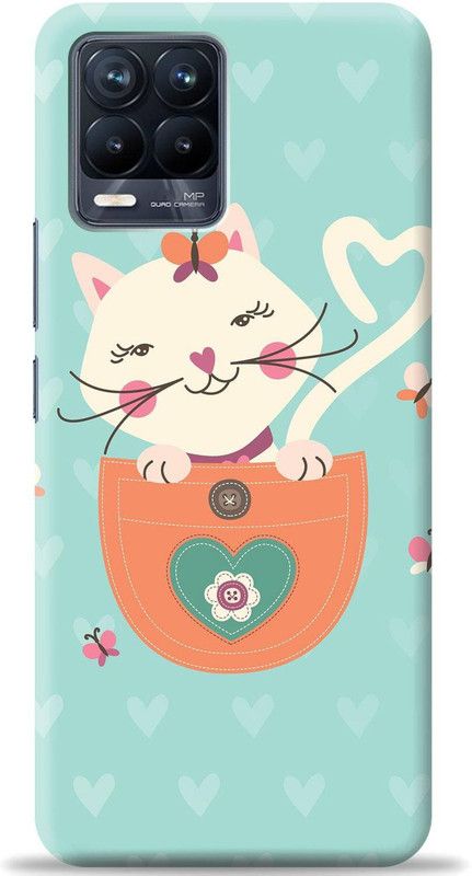 Loffar Back Cover for Realme 8  (Green, Shock Proof, Pack of: 1)