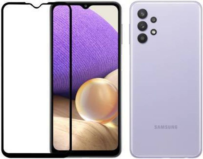 kentop Edge To Edge Tempered Glass for SAMSUNG GALAXY A32  (Pack of 1)