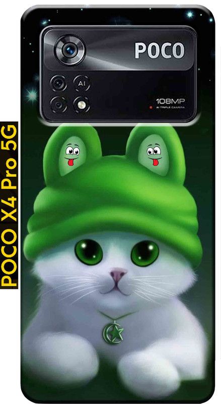 YornoSis Back Cover for Poco X4 Pro 5G 2846  (Multicolor, Matte Finish, Silicon, Pack of: 1)