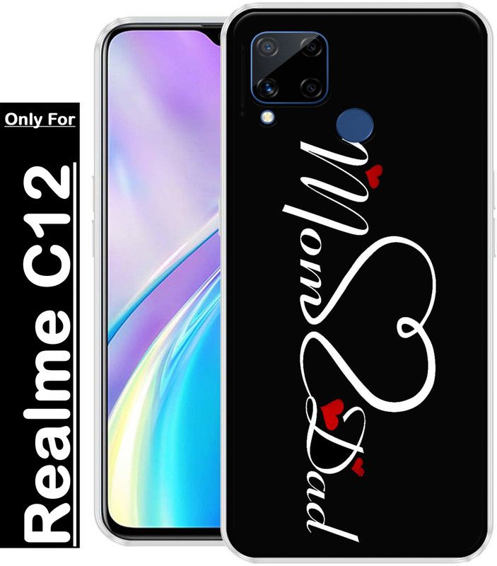 Sswastik Back Cover for Realme C12  (Multicolor, Grip Case, Silicon, Pack of: 1)