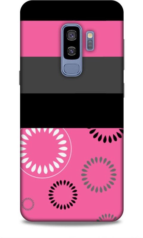 Keviv Back Cover for Samsung Galaxy S9 Plus  (Pink, Black)