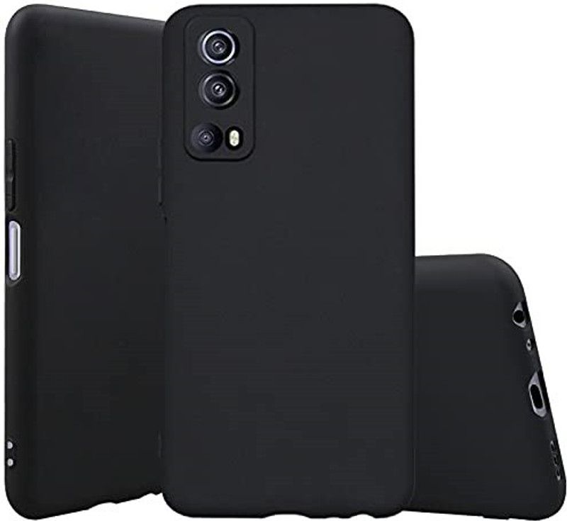 BRENZZ Back Cover for IQOO Z3 5G, IQOOZ3 5G  (Black, Shock Proof, Pack of: 1)
