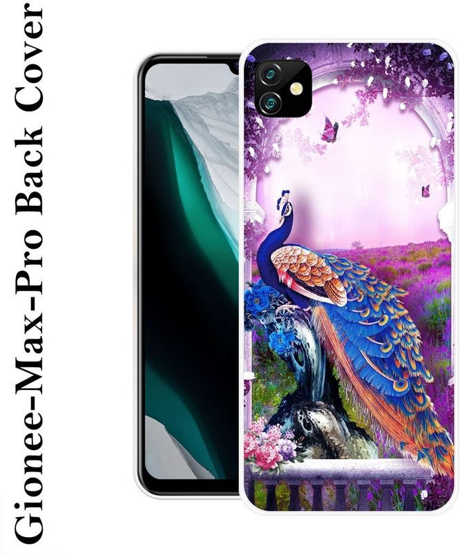 INDIALAND Back Cover for Gionee Max Pro  (Multicolor, Grip Case, Silicon)