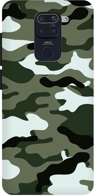 PICHKU Back Cover for REDMI NOTE 9-M2003J15SC-INDIAN,LOVE,ARMY,SOLDIER,FOJI,BOYS,RAJPUT,LOGO  (Green, Hard Case, Pack of: 1)