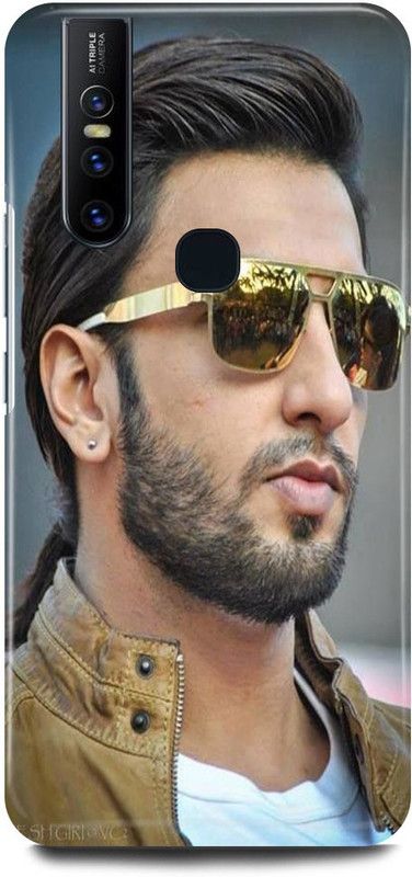 FIKORA Back Cover for Vivo V15, 1819, RANVEER, SINGH, BOLLYWOOD, ACTOR  (Brown, Hard Case, Pack of: 1)