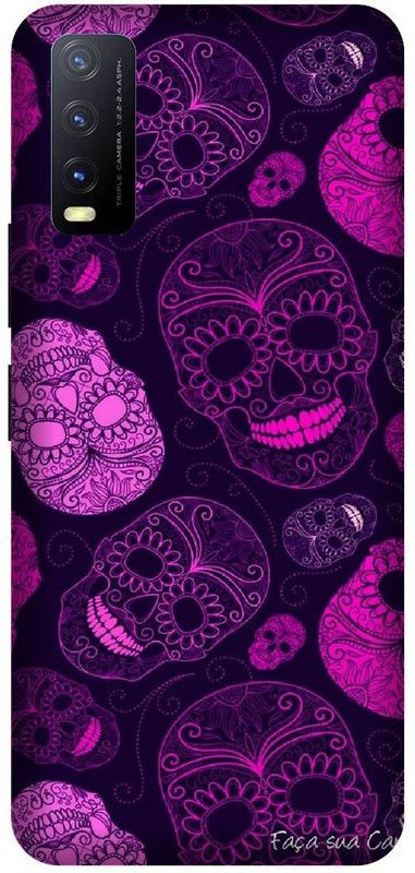 Yoprint Back Cover for Y20A Pattern Rangoli Best Pattern back cover  (Multicolor, Hard Case, Pack of: 1)