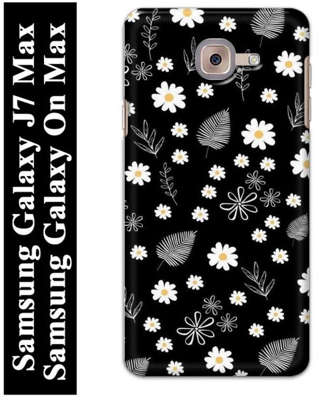 Majestic Back Cover for Samsung Galaxy J7 Max, Samsung Galaxy On Max  (Black, White, Hard Case)