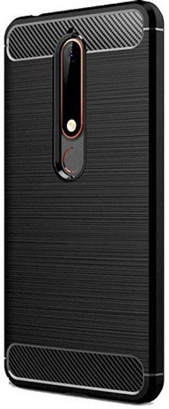 7Rocks Back Cover for Nokia 6  (Black, Shock Proof, Pack of: 1)