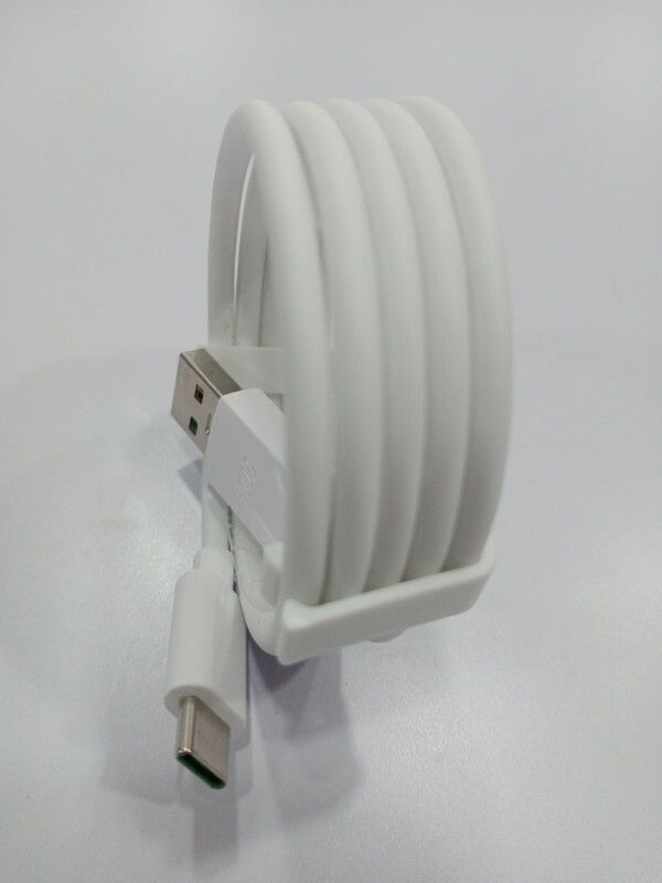 AIMROX USB Type C Cable 6.5 A 1.00302999999995 m Copper Braiding data cable type b and c  (Compatible with SeeConnect-2110i 3A USB A to Type C Sync and Charge Cable ,Fast Charging, White, One Cable)