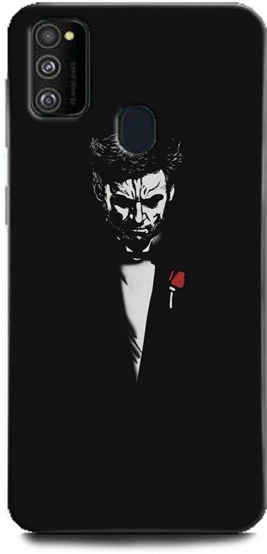 WallCraft Back Cover for Samsung Galaxy M21 WOLVERINE, X MAN, LOGON, MARVAL, SUPERHERO, COMIC, GODFATHER  (Multicolor, Dual Protection, Pack of: 1)