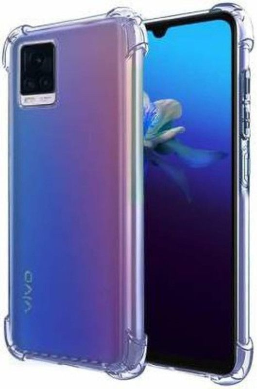 LIKEDESIGN Back Cover for Vivo V20 Pro  (Transparent, Silicon, Pack of: 1)