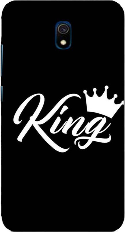 CROKIAN Back Cover for Reami 8A  (Black, White, Hard Case, Pack of: 1)