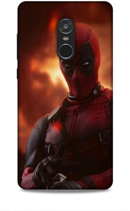 MAPPLE Back Cover for Redmi Note 4 (Printed / Deadpool / Marvel / Superhero)  (Multicolor, Hard Case, Pack of: 1)