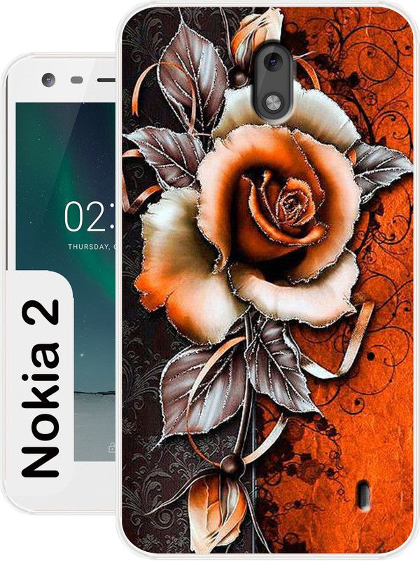 Discount Master Back Cover for Nokia 2  (Multicolor, Dual Protection, Silicon, Pack of: 1)