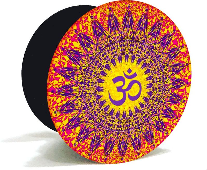 Thermobeans Ohm Mandala Design Pattern (Red) Mobile Holder