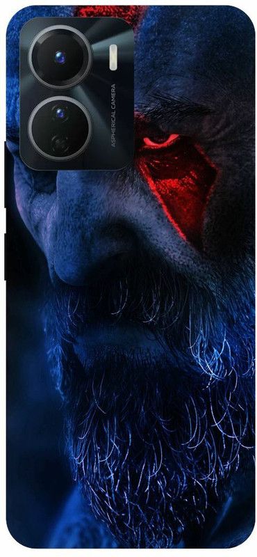 COVERJET Back Cover for VIVO Y16-KRATOS- GOD- OF- WAR- GAME  (Black, Hard Case, Pack of: 1)