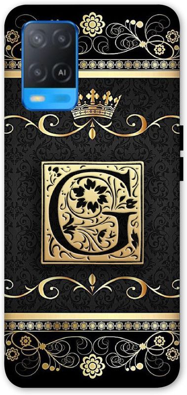 RAUM Back Cover for Oppo A54  (Gold, Hard Case, Pack of: 1)