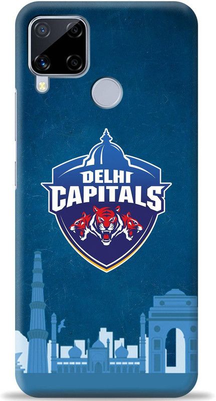 Loffar Back Cover for Realme C15  (Blue, Shock Proof)