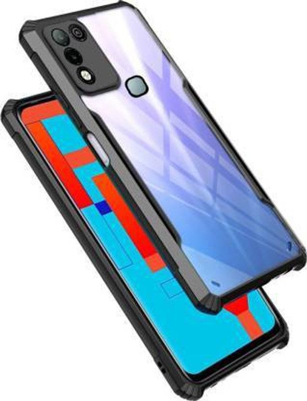 STARJPR Back Cover for INFINIX HOT 10 PLAY  (Transparent, Silicon)