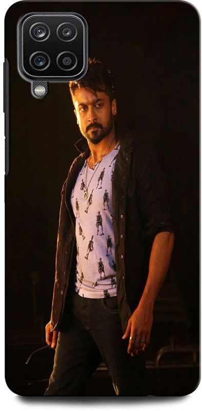 GRAFIQE Back Cover for SAMSUNG Galaxy F12 SURYA, TAMIL ACTOR, STYLISH STAR, TAMIL STAR, SOUTH STAR  (Multicolor, Shock Proof, Pack of: 1)