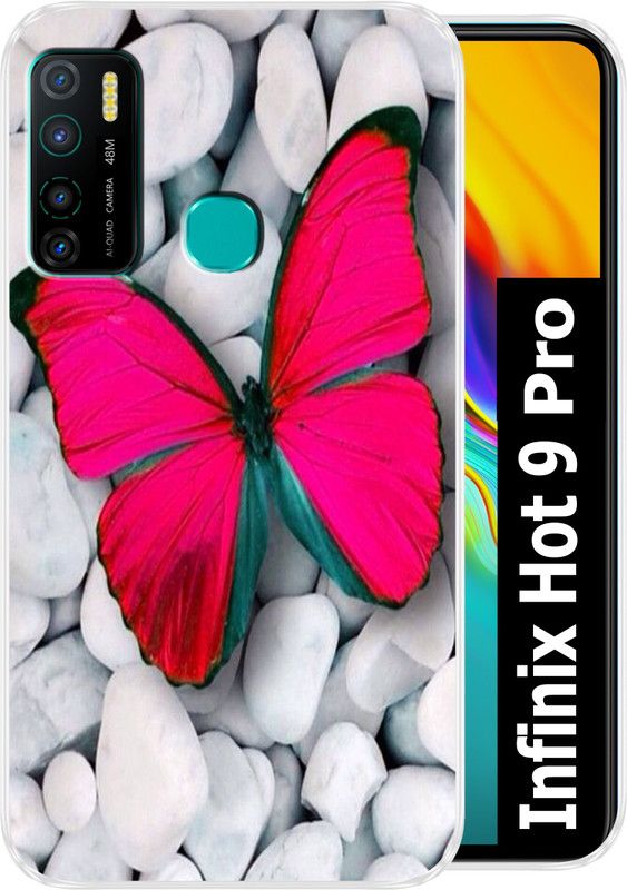 vipax Back Cover for Infinix Hot 9 Pro  (Multicolor, Grip Case, Silicon, Pack of: 1)