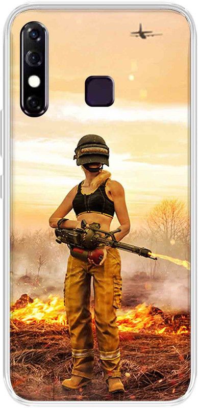 SWAGMYCASE Back Cover for Infinix Hot 8  (Multicolor, Silicon, Pack of: 1)