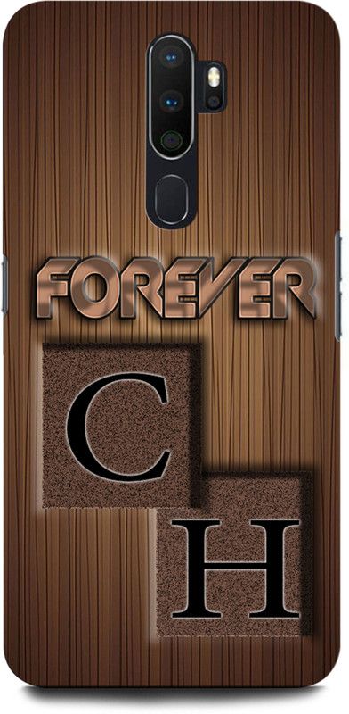 INTELLIZE Back Cover for OPPO A9 2020 CH, C LOVE H, H LOVE C, C LETTER, H LETTER, CH NAME  (Multicolor, Hard Case, Pack of: 1)