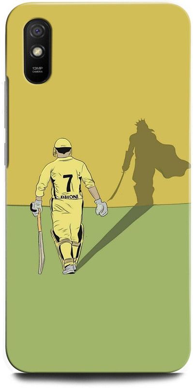 ORBIQE Back Cover for Redmi 9A M2006C3LI MS DHONI 7, MAHENDRA SINGH DHONI, DHONI, CRICKET, JERSEY  (Multicolor, Shock Proof, Pack of: 1)
