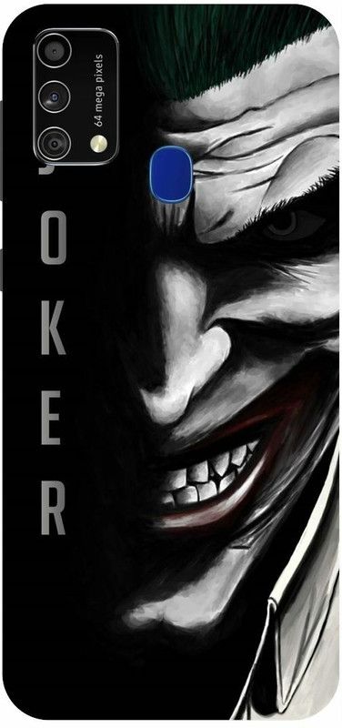 THE NARAYANA COLLECTIONS Back Cover for SAMSUNG GALAXY F41-JOKER,DEVIL,SMILE,OLD,NEW,JOKER  (Multicolor, Hard Case, Pack of: 1)
