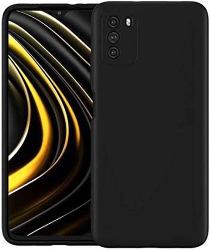 Stunny Back Cover for Redmi 9 Power  (Black, Grip Case, Pack of: 1)