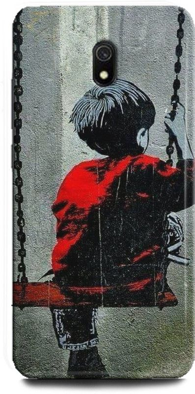 BARMANS Back Cover for Redmi 8A / alone, alone noy, nature, dark, emo, trap  (Multicolor, Shock Proof, Pack of: 1)