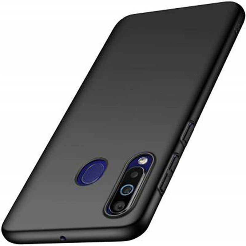 Mozo Back Cover for Vivo Y17, Vivo Y12, Vivo Y15, Vivo U10  (Black, Silicon)