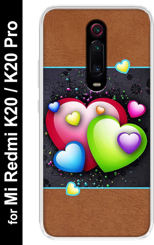 SWAGMYCASE Back Cover for Mi K20, Mi K20 Pro  (Multicolor, Flexible, Silicon, Pack of: 1)