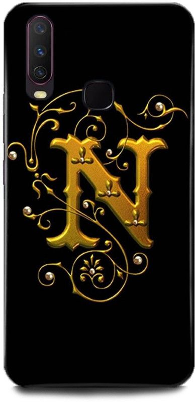 MP ARIES MOBILE COVER Back Cover for Vivo Y11, Vivo 1906,N,NAME,BACK,COVER,NAME,WITH,N,N,NAME,N,LETTER,N,N,Letter,N,Alphabet,  (Multicolor, Hard Case, Pack of: 1)