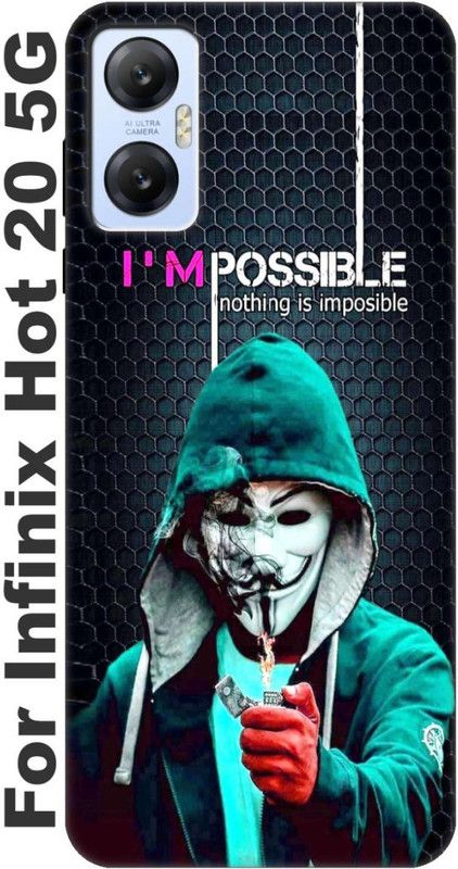 Rockerspot Back Cover for Infinix Hot 20 5G, Infinix Hot 20 5 G 2617  (White, Flexible, Silicon, Pack of: 1)