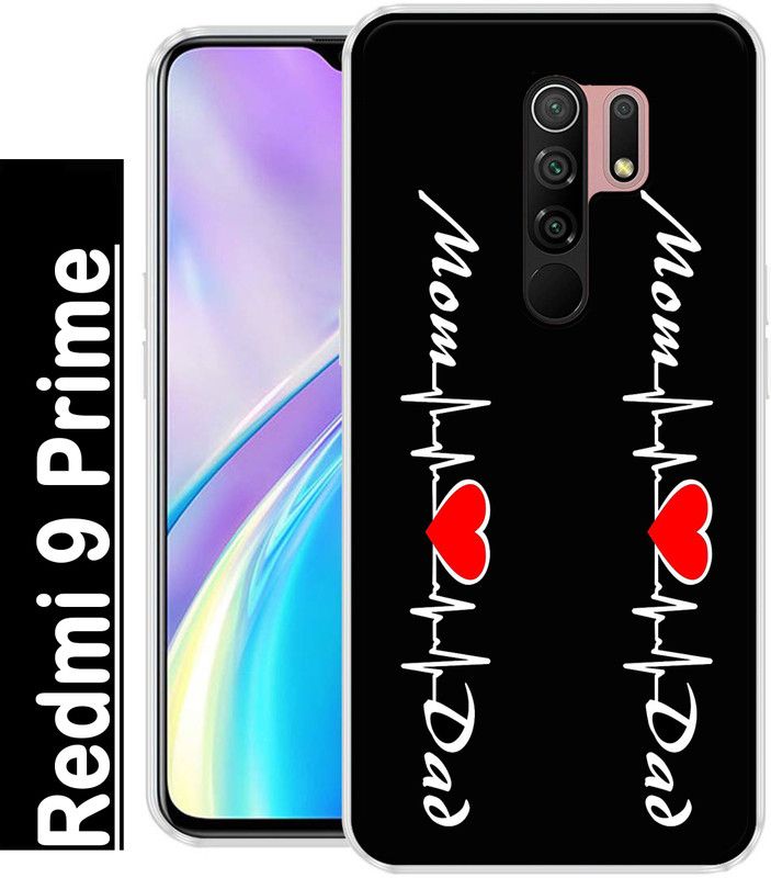 SUPER CASE Back Cover for Redmi 9 Prime  (Multicolor, Grip Case, Silicon, Pack of: 1)