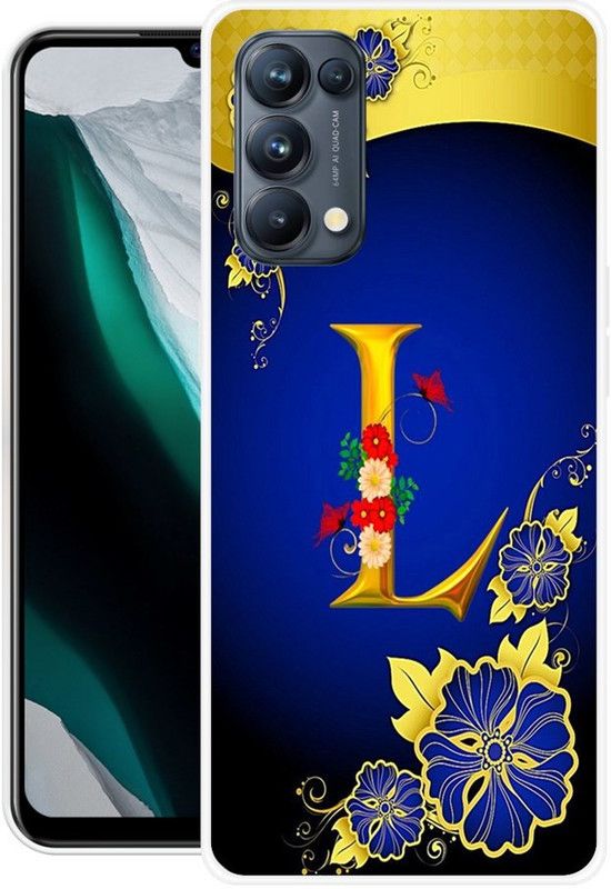 MUSKAY Back Cover for Oppo Reno 5 Pro 5G  (Blue, Grip Case, Silicon, Pack of: 1)