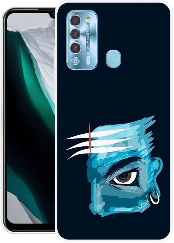 SIMAWAT Back Cover for Itel Vision 2  (Multicolor, Grip Case, Silicon, Pack of: 1)